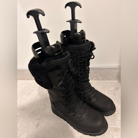 Royal Canadian Leather & shearling high boots 8.5 Like-new - Picture 6 of 6